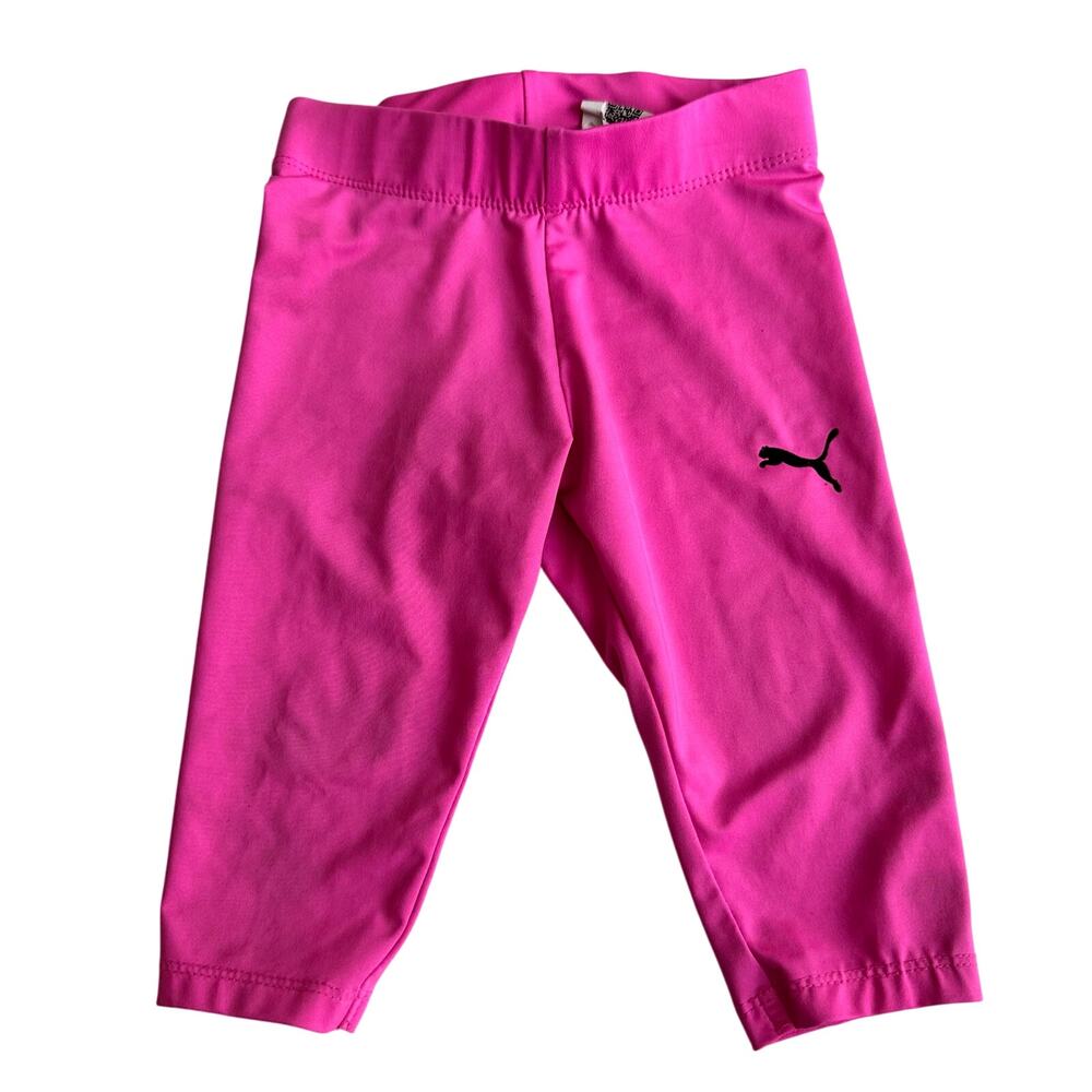 Pink Puma Leggings - Size 2T - Play Condition